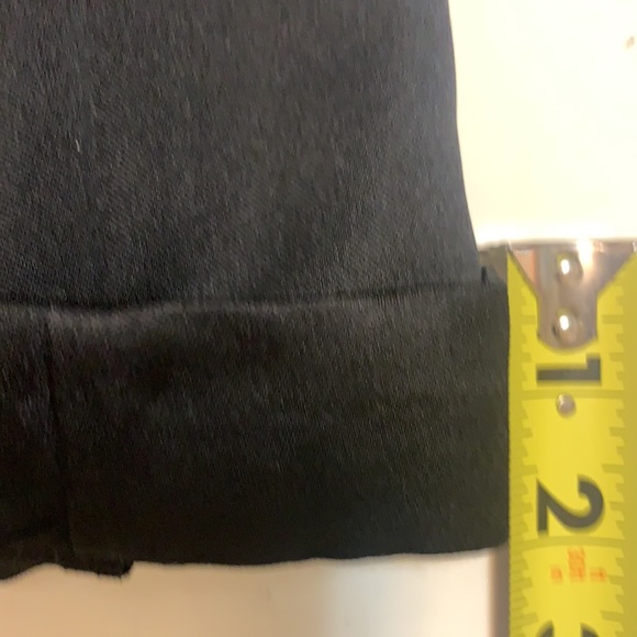 ODDS & EVENS BLACK HIGH WAISTED TROUSERS SLACKS PANTS Straight leg SZ 6 MADE USA - Picture 9 of 9
